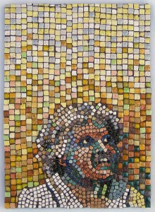fine art mosaic portrait by Lynn Bridge in Austin, Texas