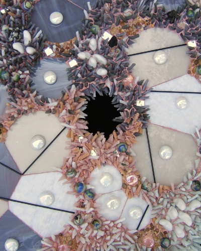 photograph of a mosaic by Lynn Bridge
